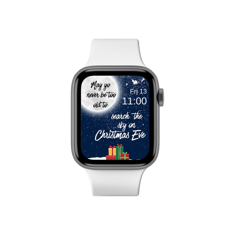 Watch Wallpaper, Christmas Watchface Wallpaper, Smart Watch Wallpaper