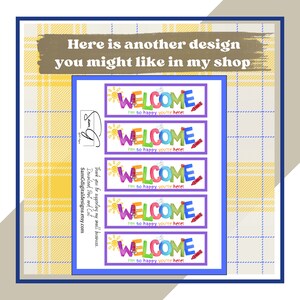 Printable Bookmarks Back to School Poem, Teacher to Students, Back to ...