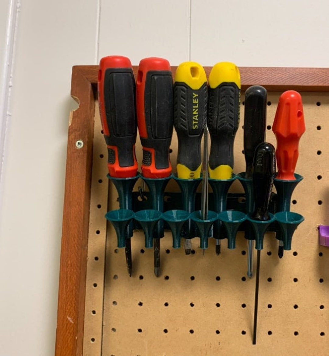 Ikea Skadis Screwdriver Set Holder 15pcs Screwdriver Etsy