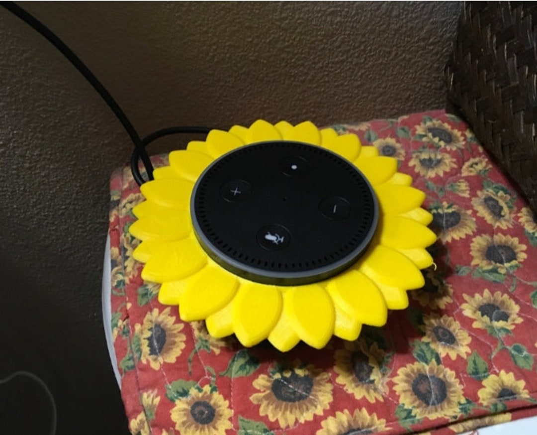 Amazon Echo Dot Sunflower Ring Echo Dot 1 & 2 Flower Decor Etsy