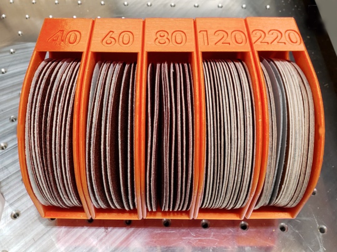 6in Sanding Disk Organizer Sanding Pad Holder Sanding Disk Storage