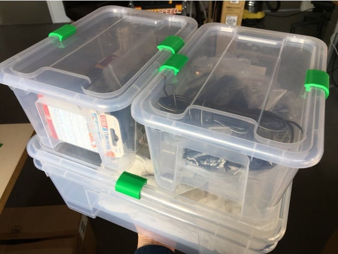 Ikea Samla Box Clips to Secure the Lid 55/130 Liter Ikea Etsy