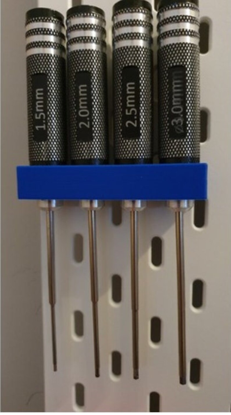 Ikea Skadis Allen Screwdriver Set Holder Screwdriver Etsy