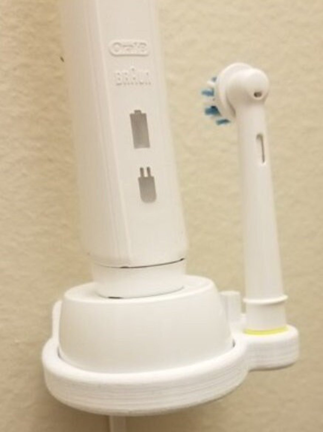 Oralb/braun Electric Toothbrush Wall Mount Toothbrush Docking Station
