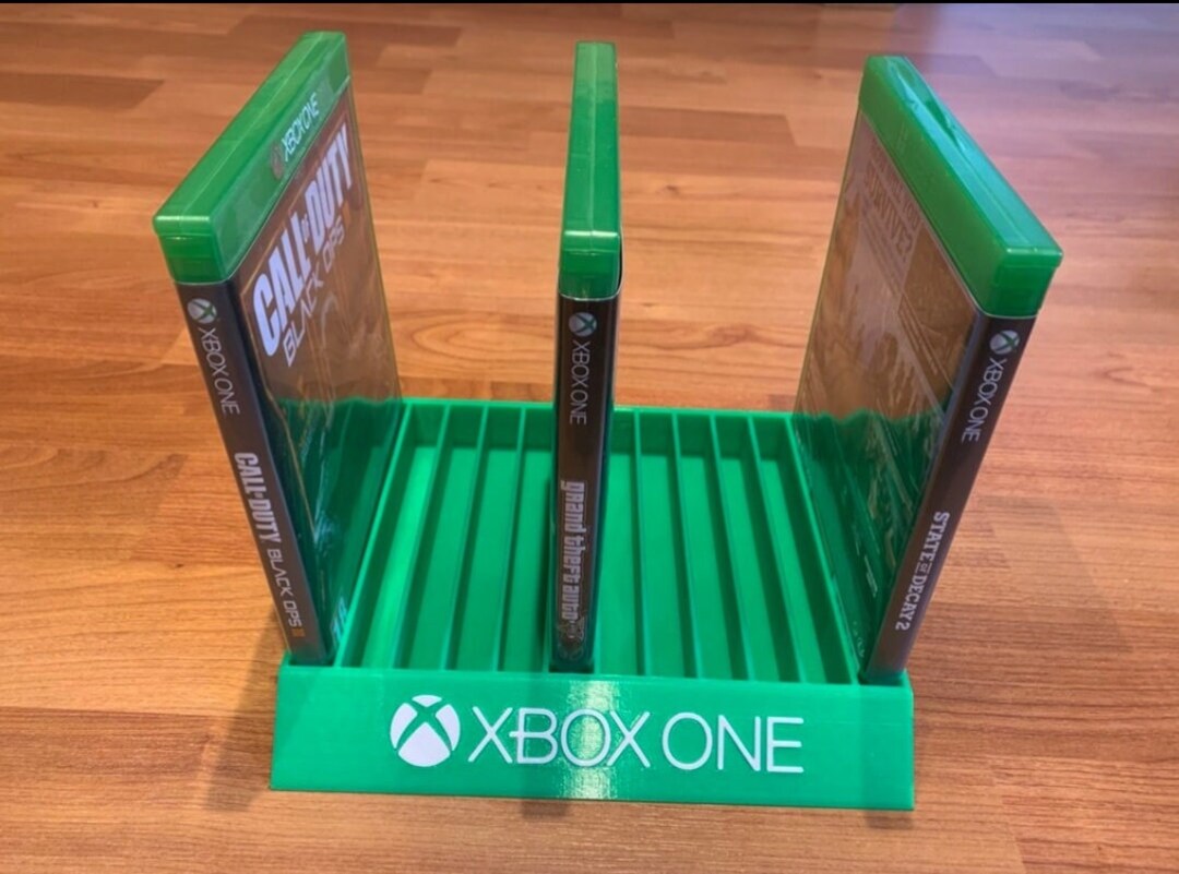Xbox Game Case Holder ANY Colors Holds up to 10 Games Etsy