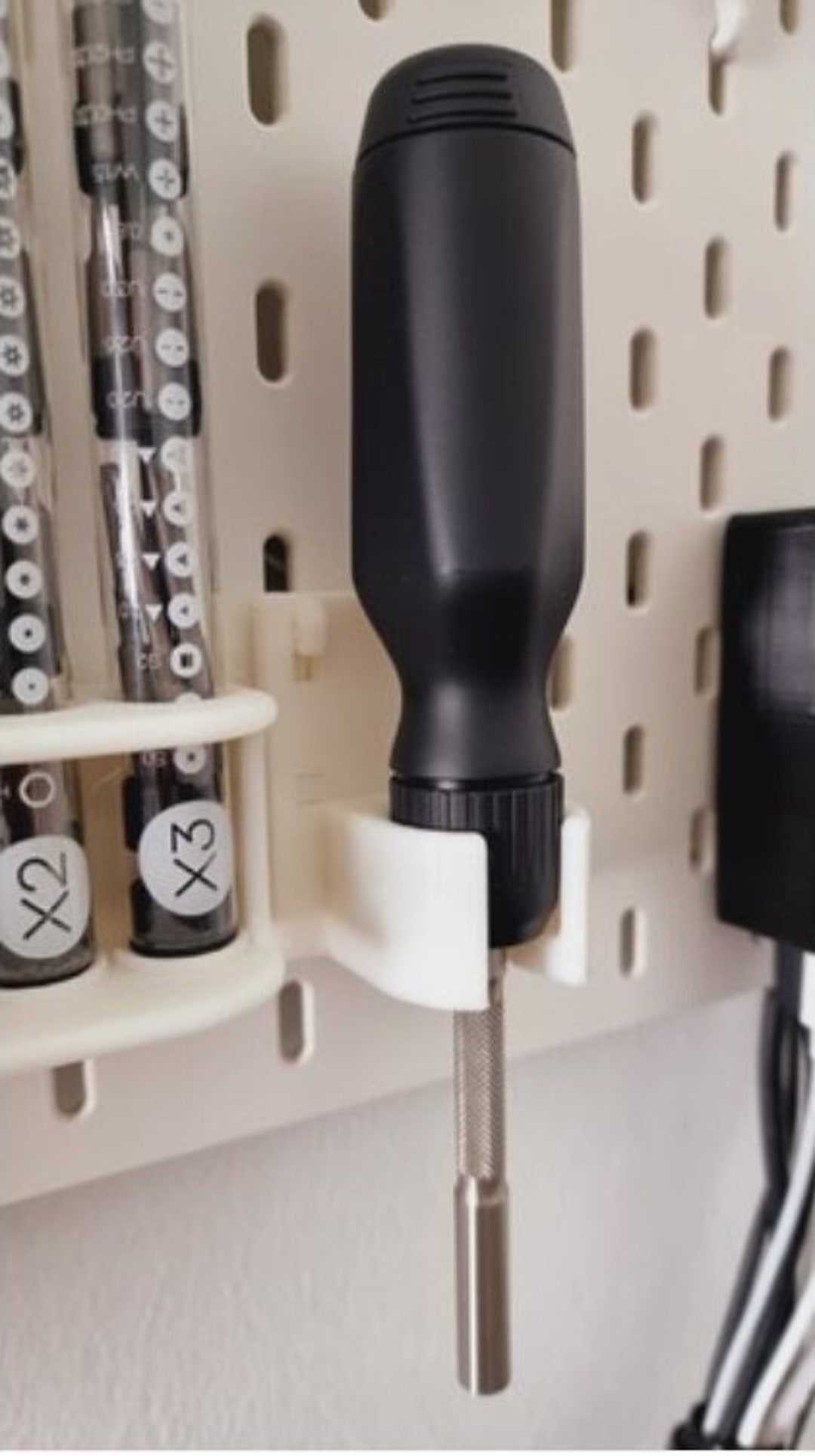 Ikea Skadis LTT Screwdriver Holder LTT Screwdriver Pegboard Etsy