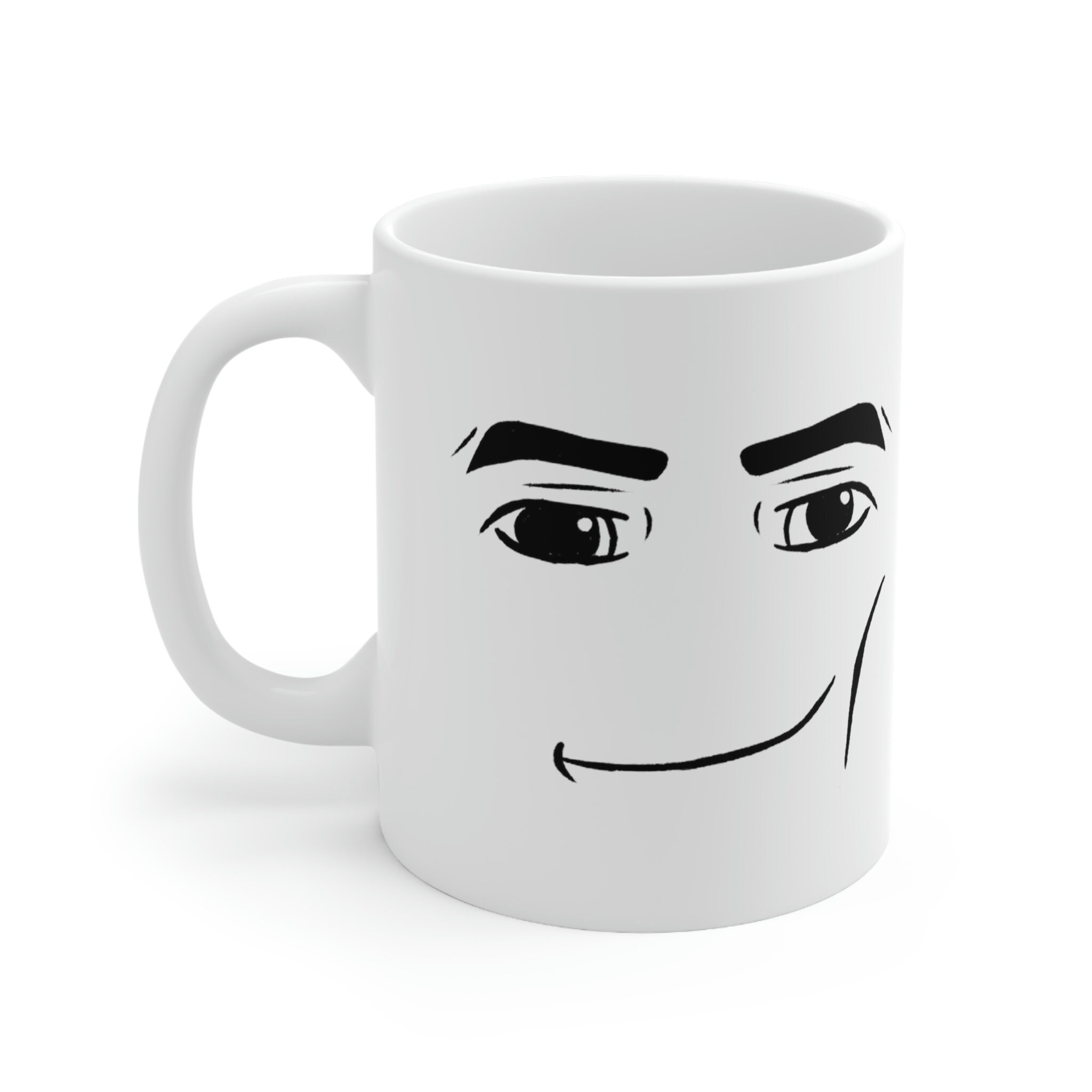 Roblox Man Face Meme Mug Funny Mug Gift Idea for Kids or -  Portugal