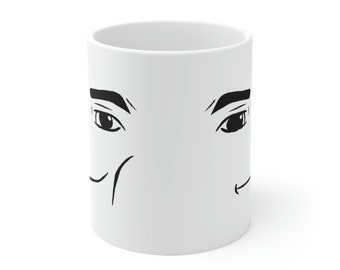 Roblox Man Face Meme Mug Funny Mug Gift Idea for Kids or -  Finland