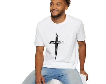 Freedom Cross T-Shirt | Christian Cross Faith Tee