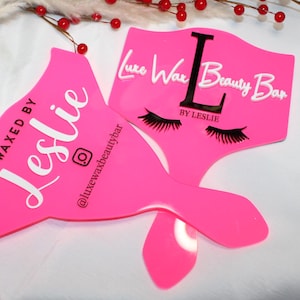 Lash Prop, Brow Prop and Wax Prop, Sign Prop, Acrylic Lash Tech Photo Prop, Salon Decor and Accessories, Lash Tech Sign, Beauty Artist Gifts