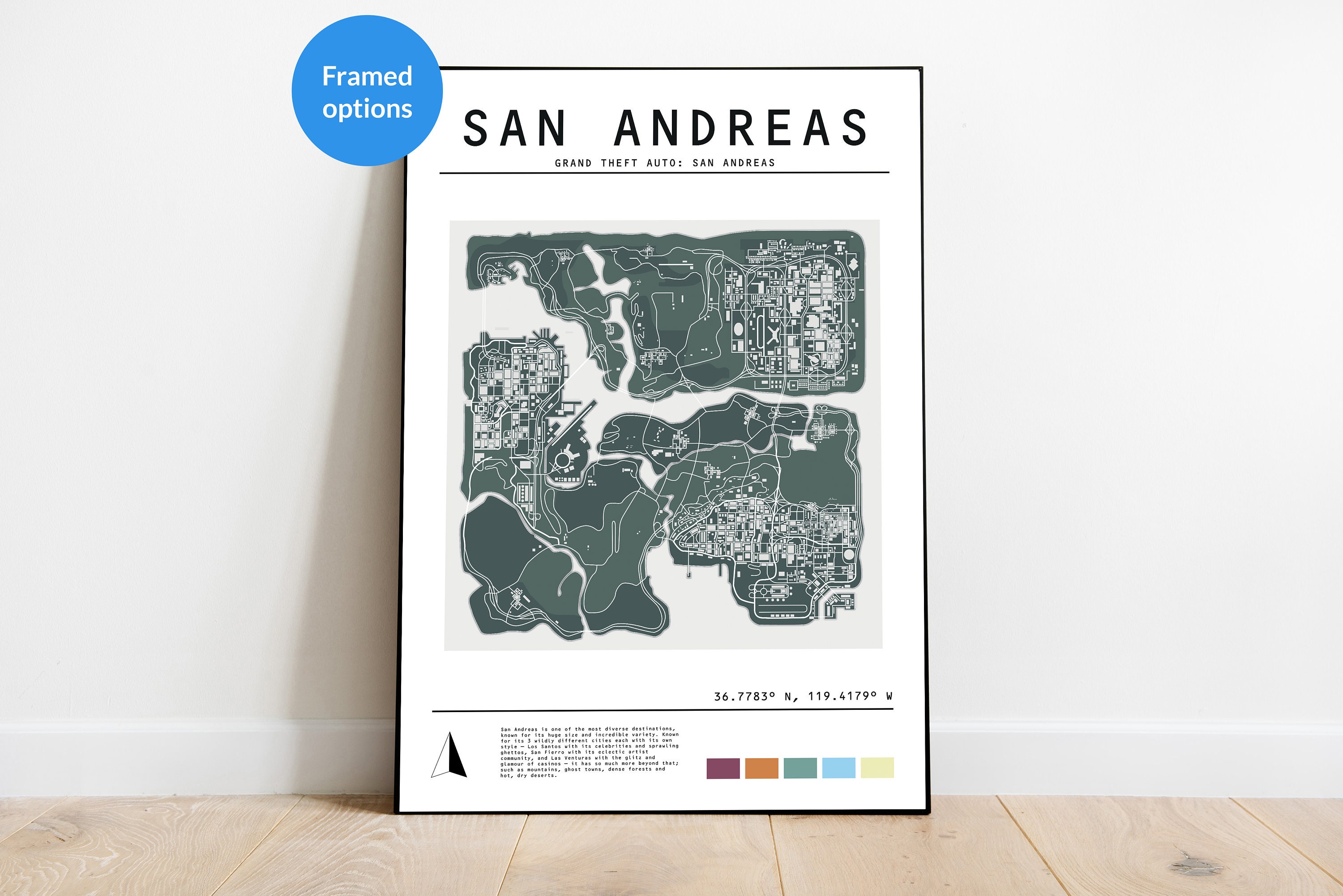 GTA San Andreas  Poster for Sale by imaMunchkin