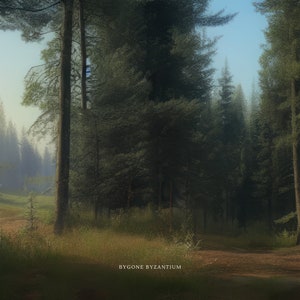 Forest Path / Printable Landscape Wall Art / Digital Download / #3
