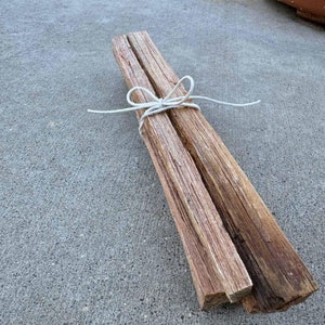Natural Fire Starter Bundle of 5 Sticks Eco-Friendly Quick & Easy Fire Starting for Camping Gift Survival Gera Bushcraft Campfires Outdoor