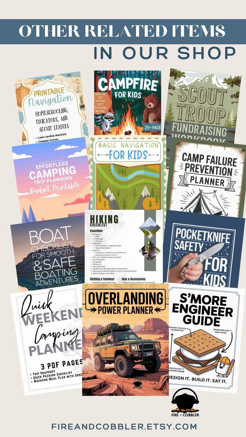 car-camping-checklist-printable-pdf-one-page-camping-gear-list-for