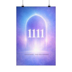 1111 Poster - Etsy