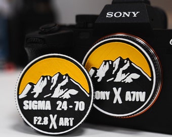Objectifs et bouchons personnalisés à monture Sony E