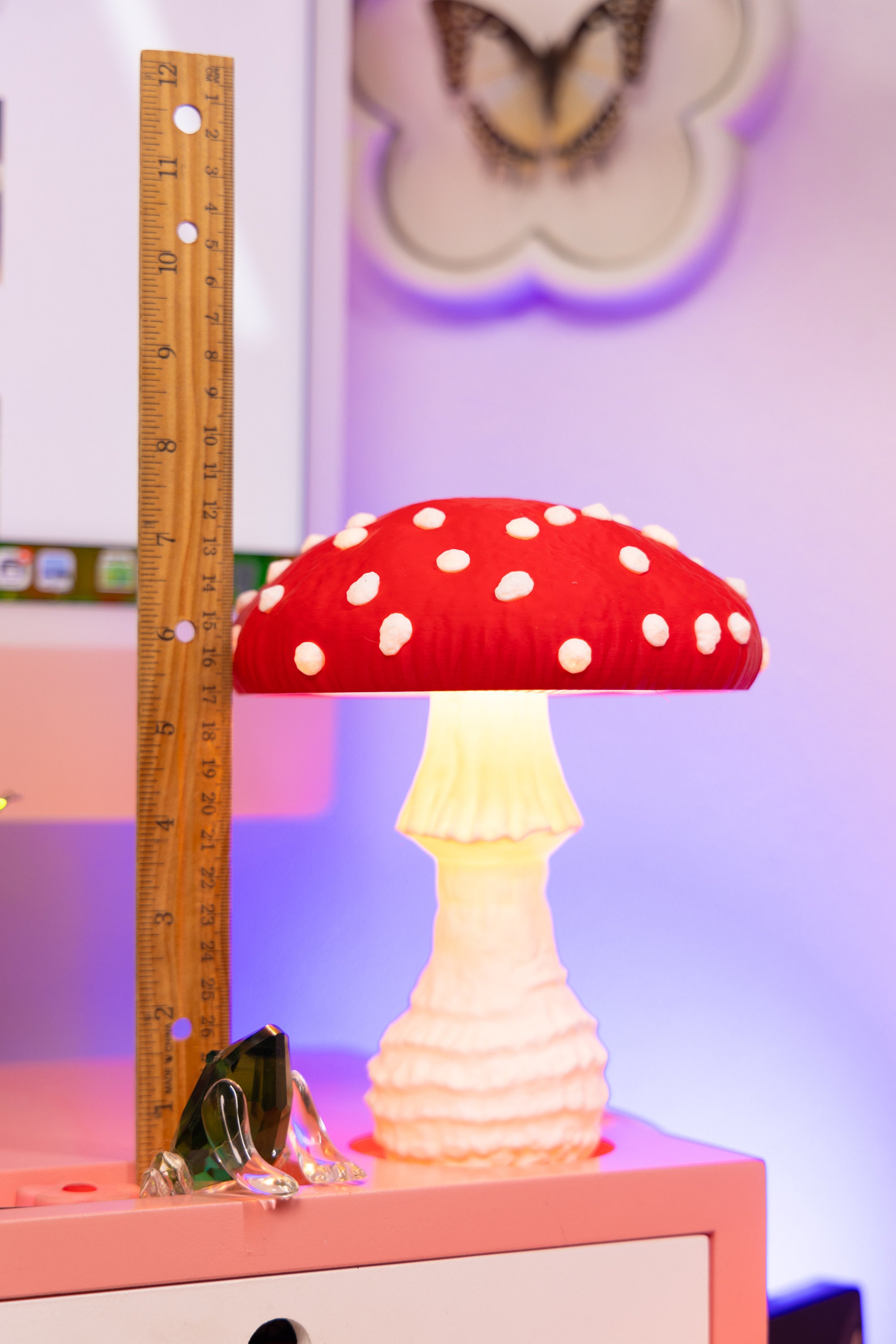 Cottagecore Mushroom Lamp