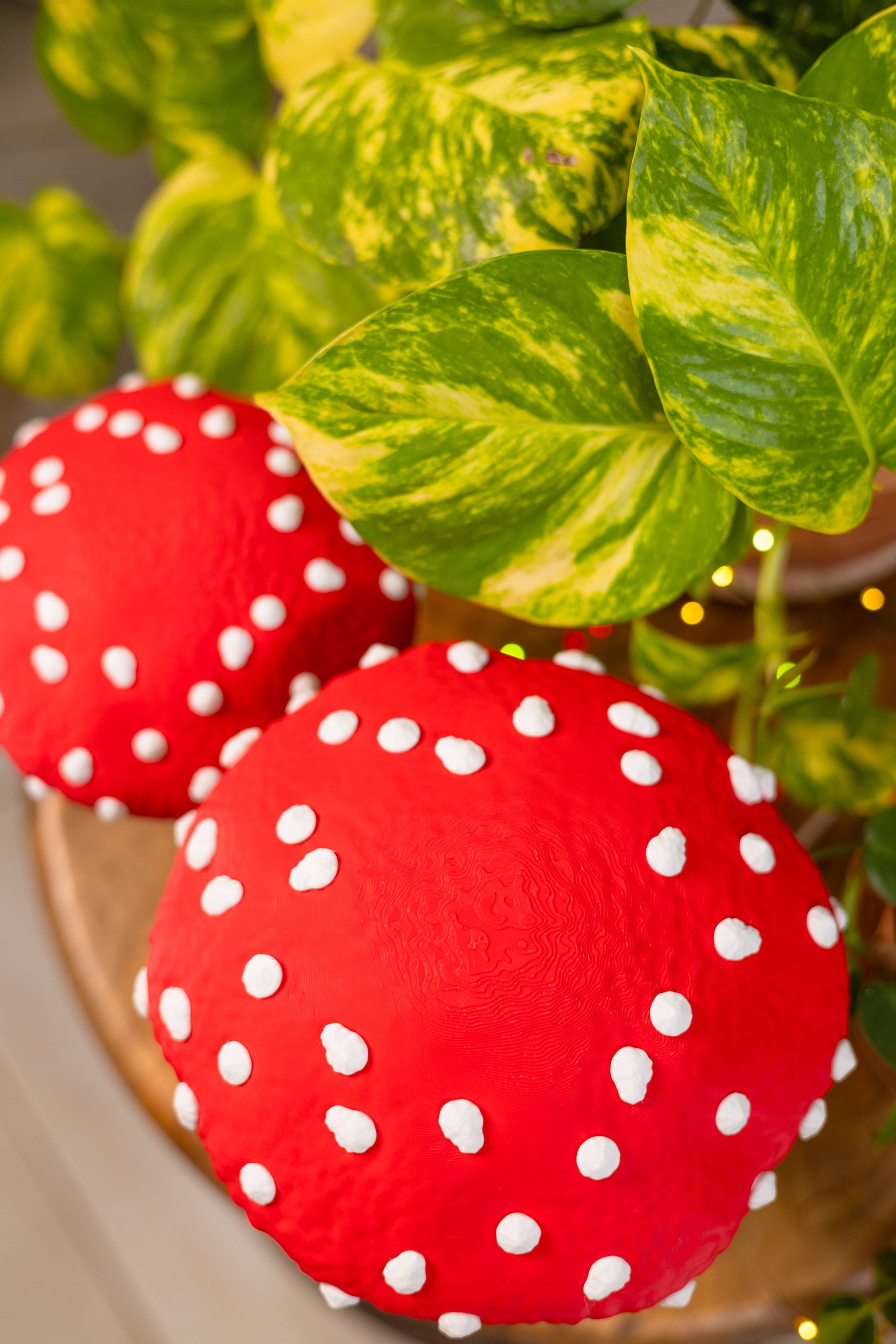 Cottagecore Mushroom Lamp