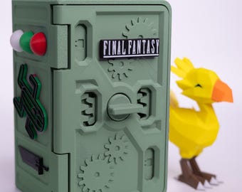 Final Fantasy MTG Deck Box and Dice Container Clean Design - Etsy