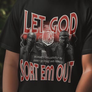 Clipse Tour, Clips Fan Gift, Let God Sort Em Out Tour, Clipse Tshirt, Pusha T shirt, Malice Shirt, Clips shirt, Clipse Tour Tshirt