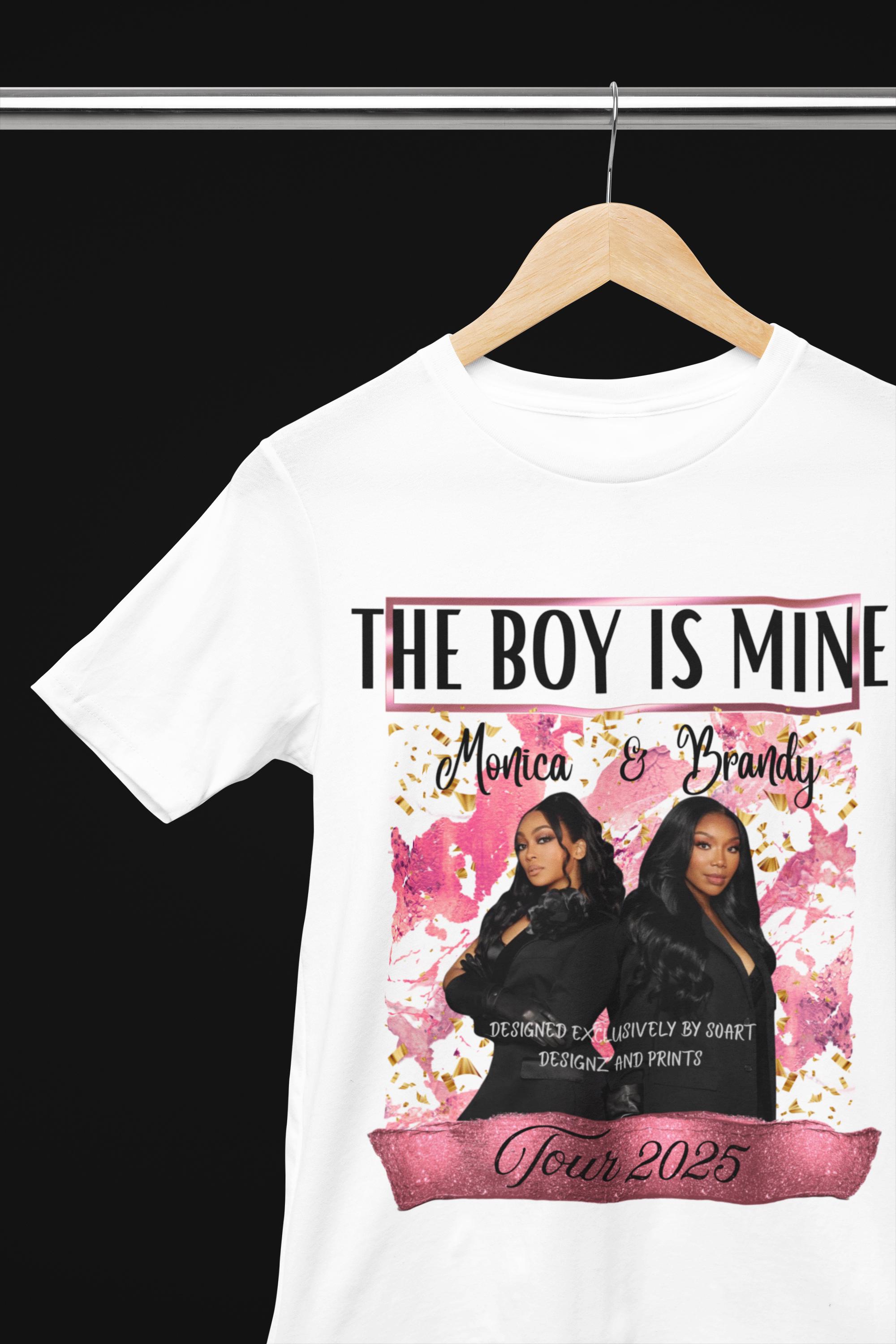 Monica and Brandy Concert Tee: the Boy is Mine Tour - Etsy
