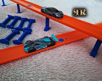 10x raised track pillar connector Hot Wheels compatible