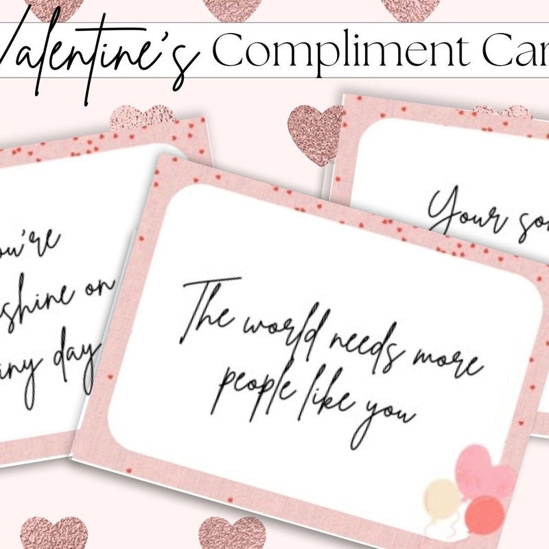Compliment Cards Etsy
