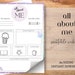 Mermaid All About Me Worksheet, Printable All About Me Worksheet for ...