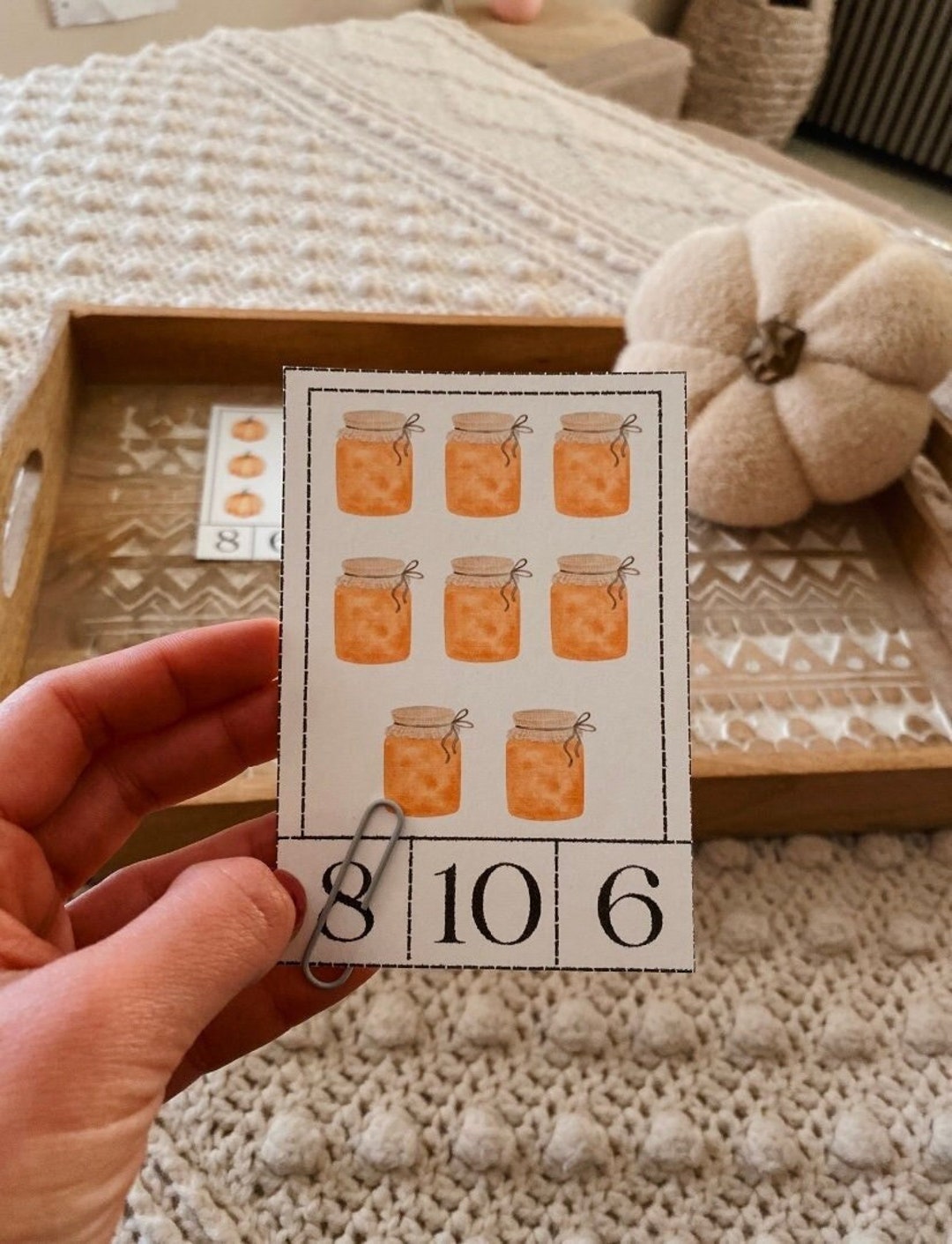Count and Clip Number Cards, 1-10, Homeschool Resources, Number ...
