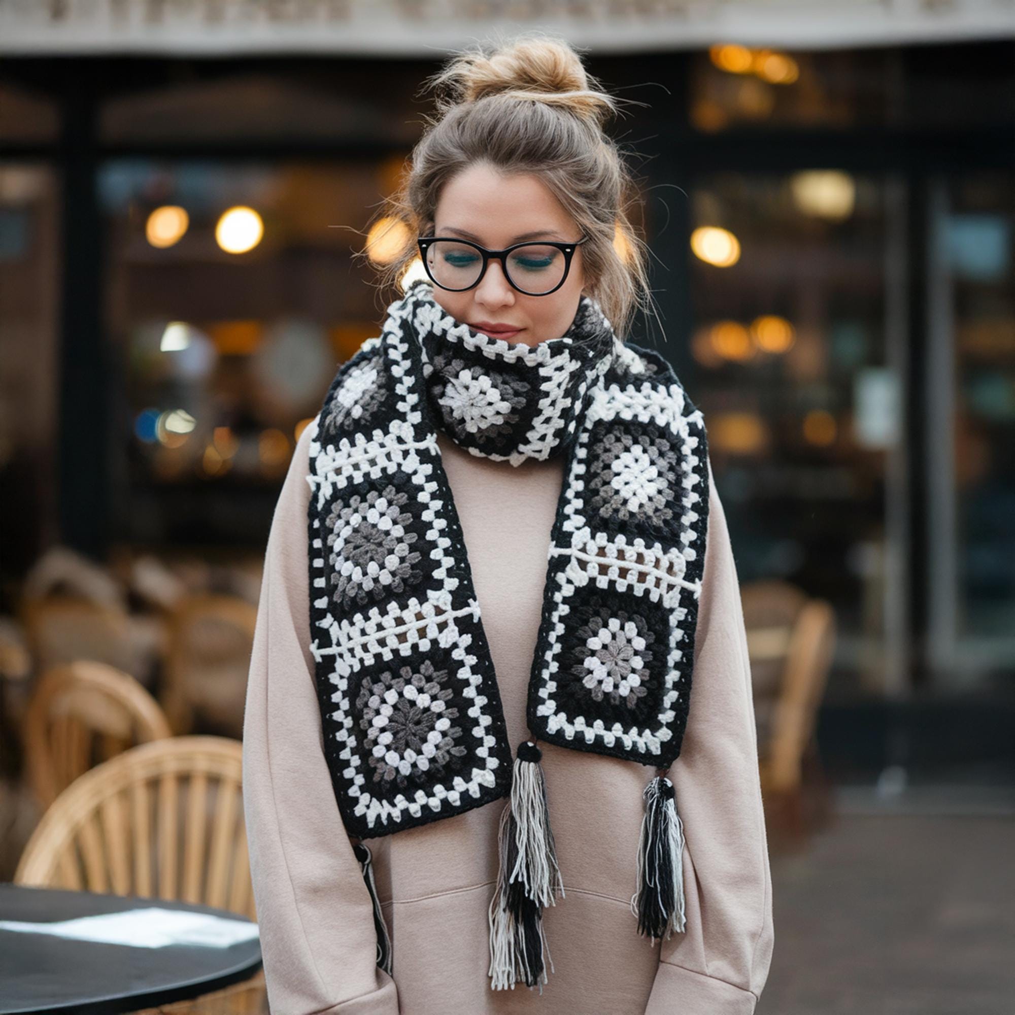 ♡pattern pullover sweat | NKNIT