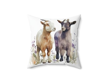 Cute Goats Pillow Case