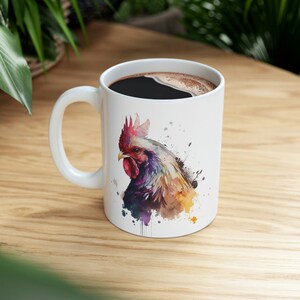 Rooster - AI Art - Coffee Mug 11oz