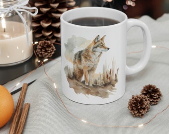 Coyote - AI Art - Coffee Mug 11oz