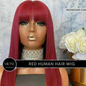 Headband Wig Human Hair Wigs for Women Easy Wear Non Lace Wig With