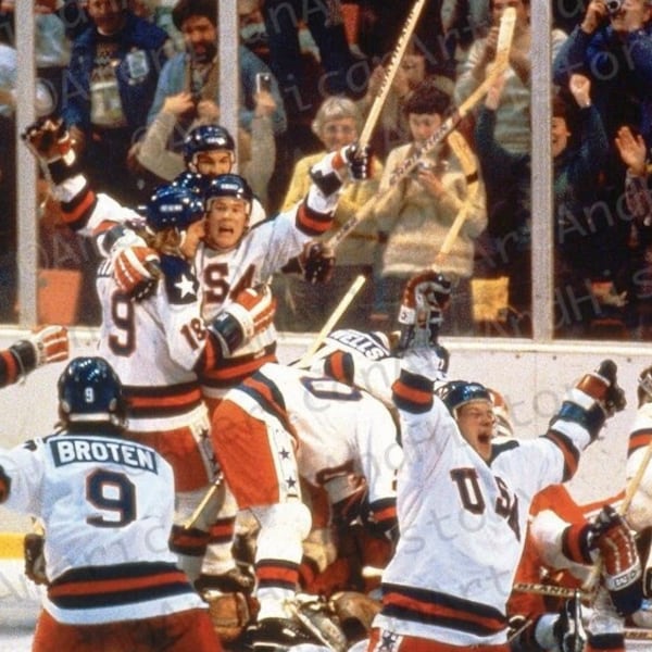 The US Stuns Russia in the 1980 Olympics