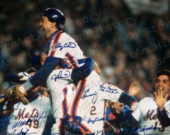 1986 Mets - Signed by Most of Team! - Etsy