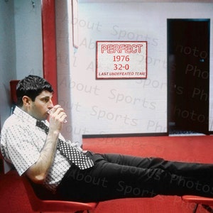 Coach Bobby Knight in the Locker Room 1973