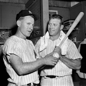 Whitey Ford and Mickey Mantle