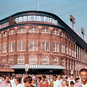 Ebbets Field - Home of the Brooklyn Dodgers