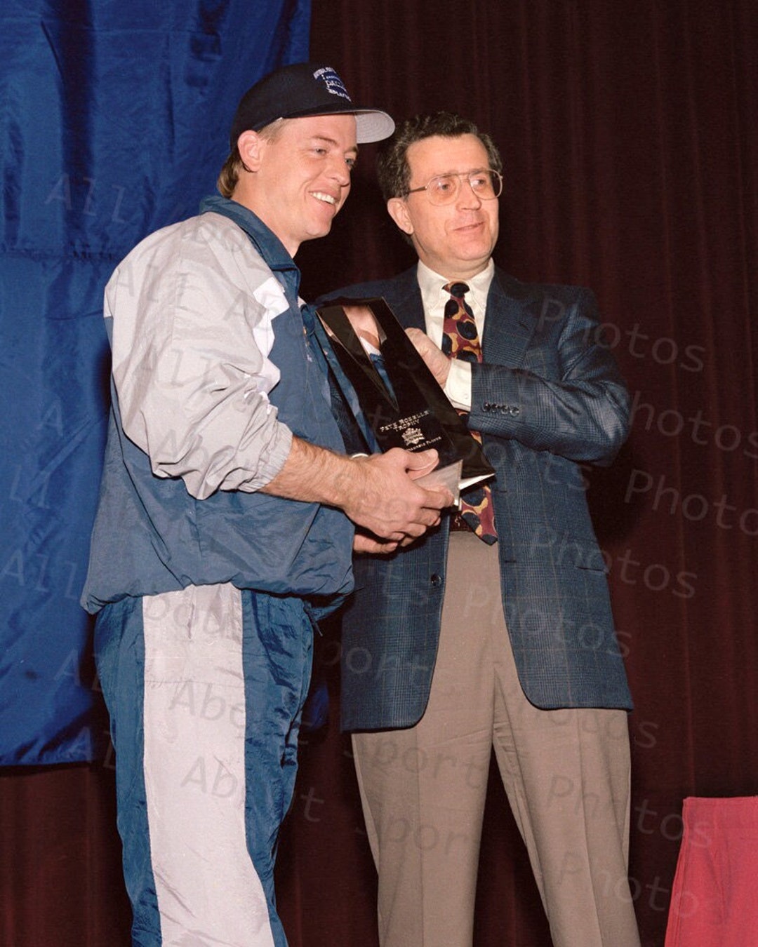 Troy Aikman Receives Super Bowl MVP Award in 1993 - Etsy
