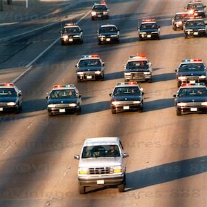 OJ Simpson Bronco Chase - front view