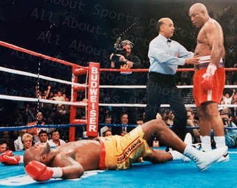 マイクタイソンvsイベンダーホリフィールド　ポスター マイクタイソンvsイベンダーホリフィールド ポスター 売却済