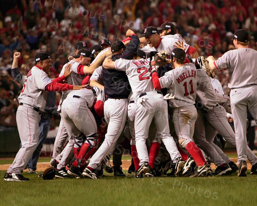 Red Sox Win 2004 World Series - Etsy