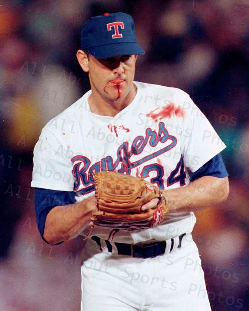 ノーラン・ライアンが血まみれになる - Etsy 日本