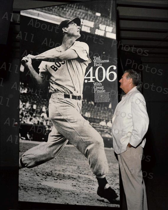 テッドウィリアムス 入手困難 50枚限定 MLB150周年記念メダリオン テッド・ウィリアムズ、HOF 1941年シーズン50周年記念を賞賛 - Etsy 日本