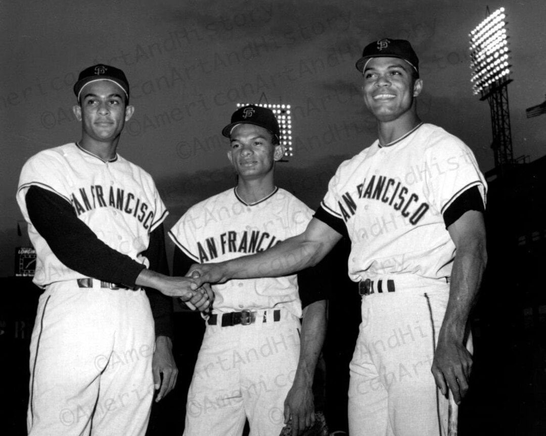 All 3 Alou Brothers Play Outfield Together, a First in MLB History Etsy