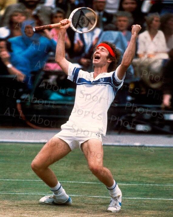 ジョン・マッケンローが1981年にウィンブルドンで優勝 - Etsy 日本