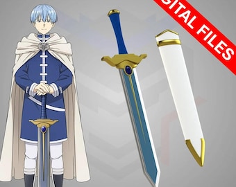 Himmel's "Hero's Sword" and Scabbard [STL Files] - Frieren: Beyond Journey's End