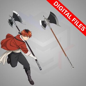 Stark's Axe [STL Files] - Frieren: Beyond Journey's End