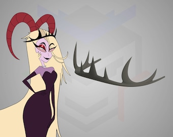 La corona di Lilith Morningstar [File STL] - Hazbin Hotel